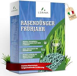 LERAVA Rasendünger Frühjahr (70m²) -