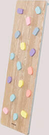 Lernkletterwand-rampe Aus Holz Pyqer Colors Kids
