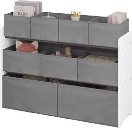 Lestarain Kinderregal, Spielzeugregal,
