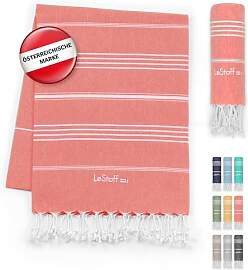 LeStoff Premium Fouta – 100% Bio-Baumwolle –