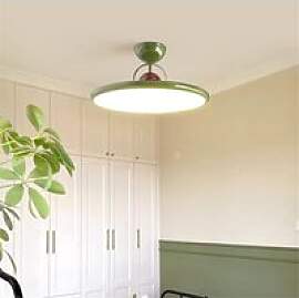 Letizia Deckenleuchte Nordic LED Grün Silber