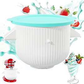 LETOMS Eiscreme-Aufsatz für Küchenhelfer Mixer