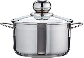 Level One Topf Edelstahl 16 cm Kochtopf Induktion