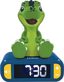 Lexibook 2in1 Wecker und Nachtlicht Dino
