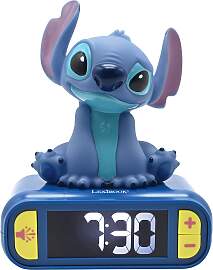 Lexibook 2in1 Wecker und Nachtlicht Disney Sticht