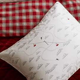 Lexington Kissenbezug Winter Printed Cotton Sateen 