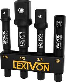 LEXIVON Impact Stecknuss Adapter bit &