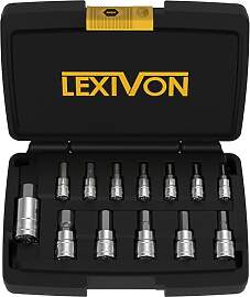 LEXIVON Sechskant steckschlüssel metrisches satz, 
