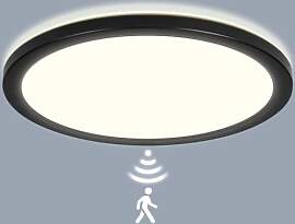LEZOE LED Deckenleuchte mit Bewegungsmelder, 30W