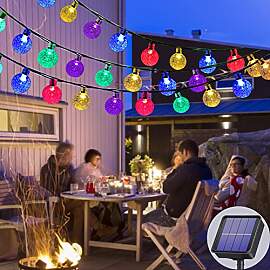 Lezonic Solar Lichterkette aussen, 30LED 5M
