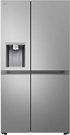 LG GSLE81PYBD, Side-by-Side Kühlschrank mit Eis-, 