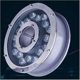 LGJEGD LED Springbrunnen Licht Unterwasser Ring