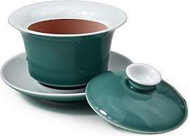 Liang Baobao Porzellan Gaiwan Teetasse, Terrine,