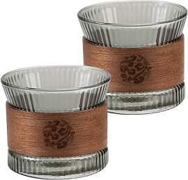 LiangYuanZen 170 ml Schwarz 2er Set Espresso- und