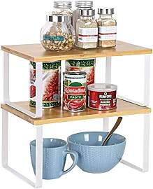 LIANTRAL Küchenschränke Organizer 2er Set,