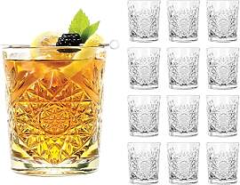 Libbey Hobstar 12 x Whiskygläser, Tumbler, Glas,