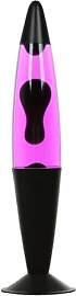 Licht-Erlebnisse Lavalampe Schwarz Lila Pink, Lava 