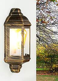 Licht-Erlebnisse Wandlampe Antik Außen,