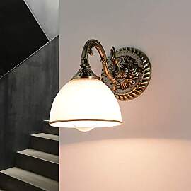 Licht-Erlebnisse Wandleuchte Jugendstil antik