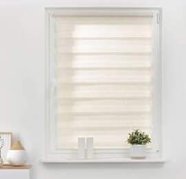 LICHTBLICK Doppelrollo Duo natur B/L: ca. 60x220 cm
