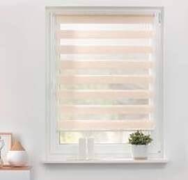 LICHTBLICK Doppelrollo Duo natur B/L: ca. 80x150 cm