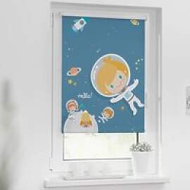 LICHTBLICK Verdunkelungsrollo Astronaut blau B/L: