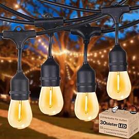 Lichterkette Außen 30M ST45 LED Lichterkette
