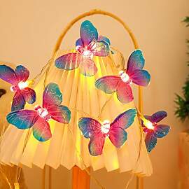 Lichterkette Schmetterlings 2M mit 10 LED