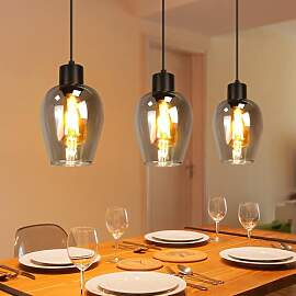 Lichtmaler Hängelampe Schwarz Pendelleuchte 3