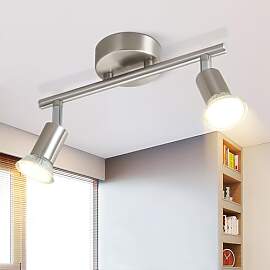 Lichtmaler LED Deckenlampe 2 Flammig Deckenspots - 