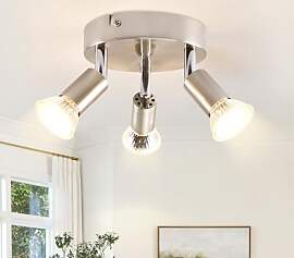 Lichtmaler LED Deckenlampe 3 Flammig Deckenspots - 