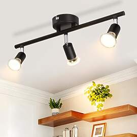 Lichtmaler LED Deckenlampe 3 Flammig Deckenspots - 