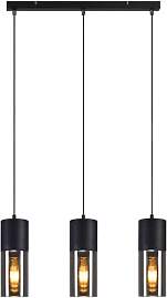 Lichtmaler Pendelleuchte Schwarz 3 Flammig -