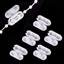 LICQIC Rollo Kettenverbinder, Kugelkette Verbinder 