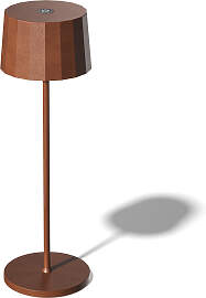 Lido Tischlampe Rost-farbig