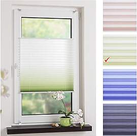 Liedeco® Klemmfix Plissee Farbverlauf verspannt