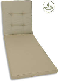 Liegenauflage GO-DE, beige, B:190cm H:7cm T:60cm,