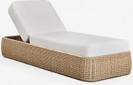 Liegestuhl Leilan Aus Synthetischem Rattan Und