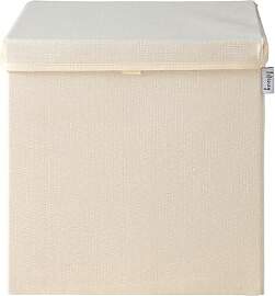 LIFENEY Aufbewahrungsbox mit Deckel in Beige I
