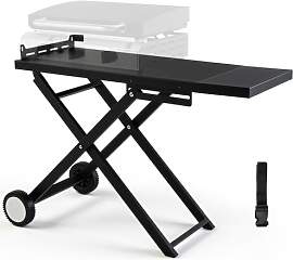 LIFERUN Klappbarer Grillwagen mit Großer