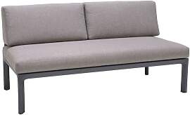 LifestyleGarden Dalgas Diningsofa Aluminium/Olefin