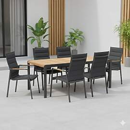 LifestyleGarden Espoo Gartenmöbel-Set L (6