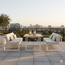 LifestyleGarden Jimmy Dininglounge Tisch