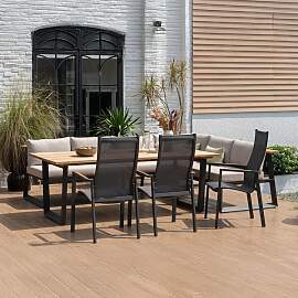 LifestyleGarden Jimmy Dininglounge Tisch 216x99cm