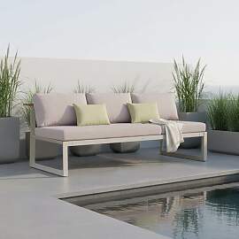 LifestyleGarden Jimmy Diningsofa Aluminium/Olefin