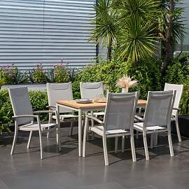 LifestyleGarden Urbanite Gartenmöbel-Set L (6