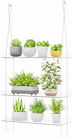 Lifewit 3 Stufen Fensterregal Pflanzen zum