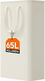 Lifewit 65L Wäschekorb schmal mit Griffen,