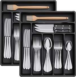 Lifewit Besteckkasten für Schubladen, 31 x 36 cm