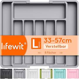 Lifewit Besteckkasten für Schubladen 40 50,